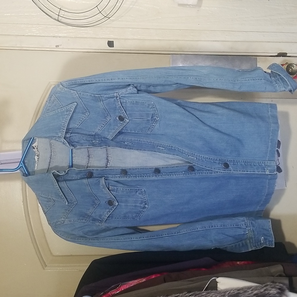 VINTAGE LATE 70sss extreme 80s "Guy one" buttons and label 16/m true jean jacket